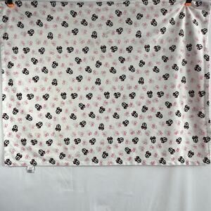 Disney Baby Minnie Mouse Blanket Pink Reversible Fleece